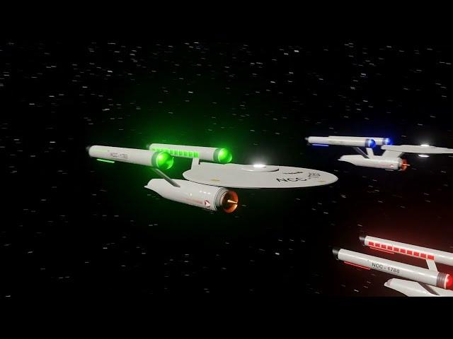 Commodore Productions Presents "1st Fleet of Starships animation" A Star Trek Fan Film Production