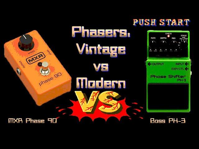 MXR Phase 90 vs Boss PH-3 Phase Shifter