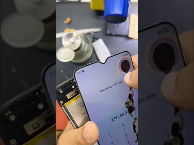 Mobile screen black dots removeing|mobile leak lcd|how to remo black dots from lcd|#shorts #iphone