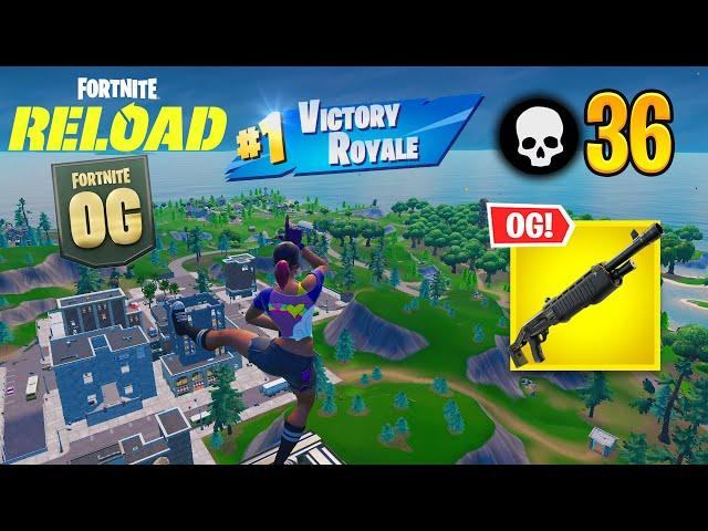 Fortnite Reload | High Kill Solo vs Squads Ranked Gameplay (Keyboard & Mouse)