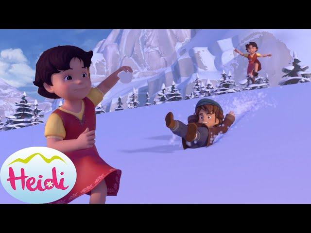 Der Schnee ist da! - Heidis Abenteuer Staffel 2  - Cartoons für Kinder 