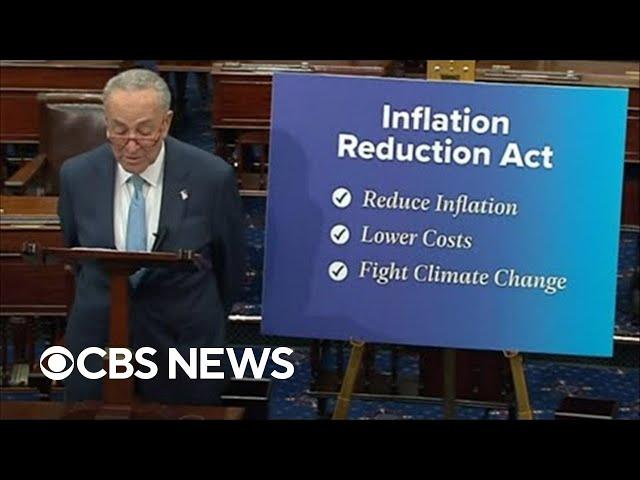 Political impact of Senate passing the Democrats' climate, health care and tax reform bill