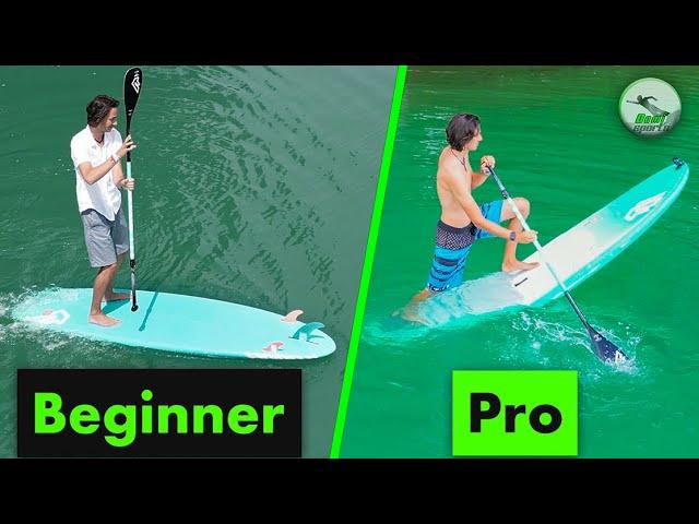 Stand-up paddling for beginners (SUP) - explained in 6 minutes!