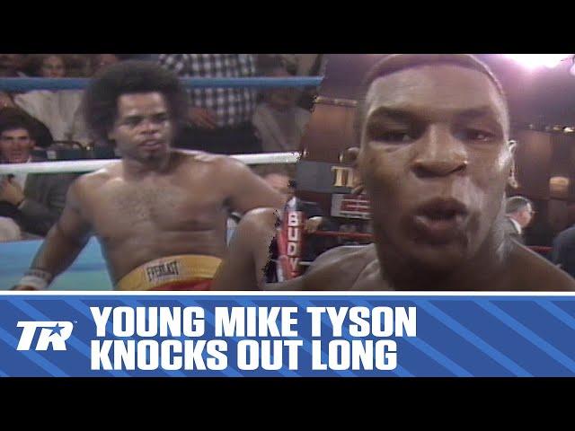 UNSEEN YOUNG MIKE TYSON! | Young Tyson With Nasty Knockout of Donnie Long