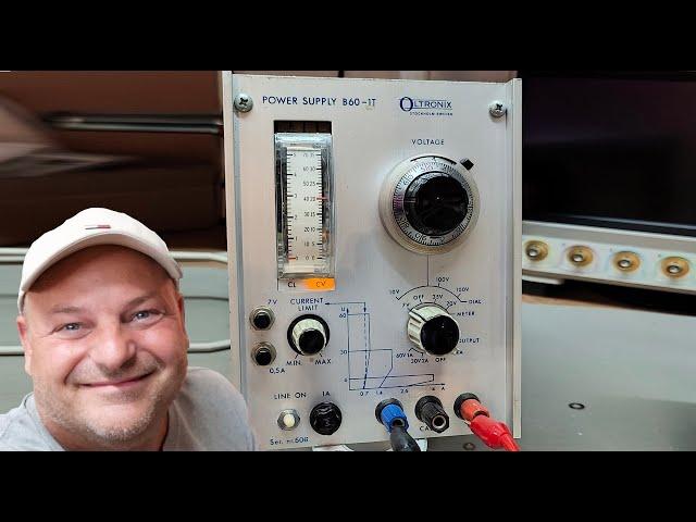 Oltronix B60-1T 1970 Power Supply Test Teardown