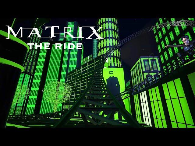 【4K60P】プラネットコースター ジェットコースター 「マトリックス・ザ・ライド」 / Matrix the ride Roller coaster at Planet Coaster