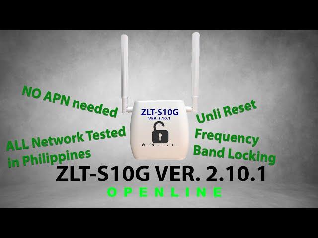 ZLT S10G version 2.10.1 Openline with TNT and DITO sim tested