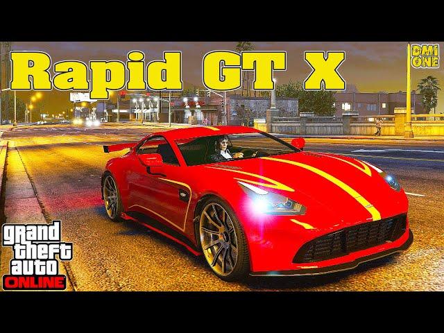 NEW DEWBAUCHEE RAPID GT X IN GTA ONLINE (TUNING AND REVIEW FOR FUN)