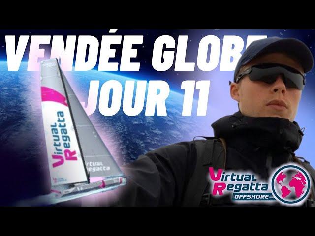 On est bien dans ce Vendée Globe 2024 (Virtual regatta Jour 11)