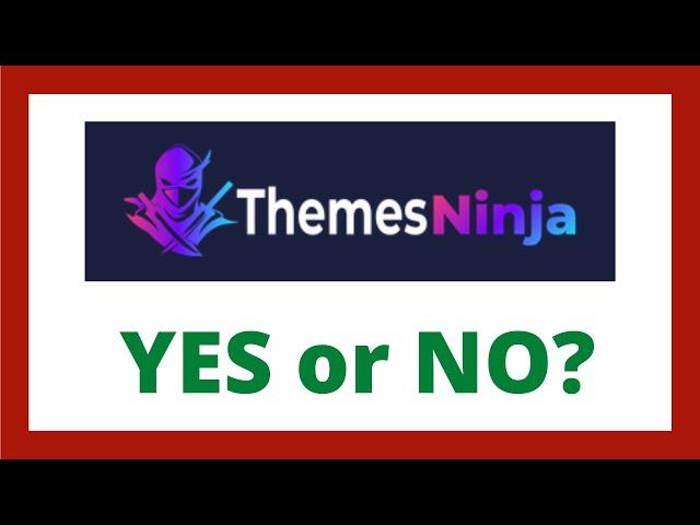 Themes Ninja Review - Legit Software?