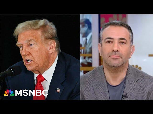 'This is a big issue people need to understand': Ari Melber on Trump's 'enemy' rhetoric