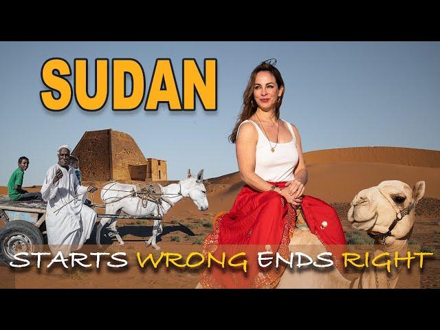 SOLO WOMAN travels thru SUDAN | Meroe Pyramids and Traditions رحلة سائحة الي السودان؛ الجزء الأول