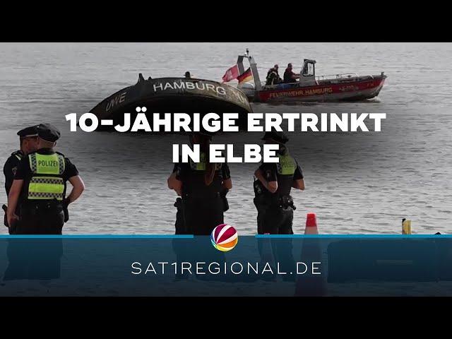 Zehnjährige in Elbe untergegangen – Suche erfolglos