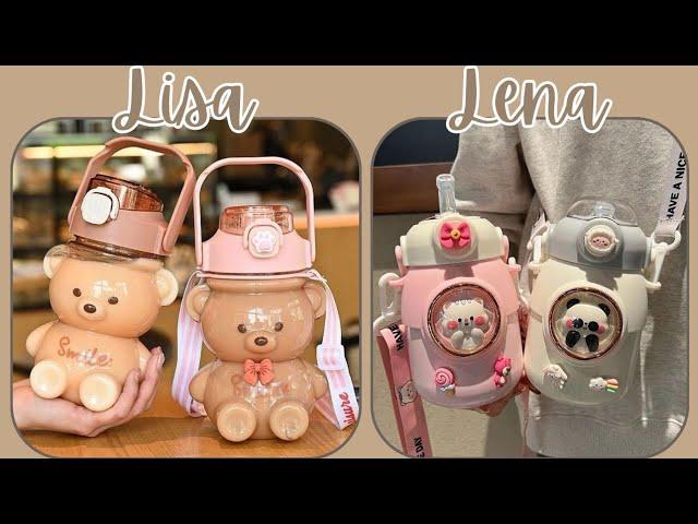 LISA OR LENA || Kawaii Bear Accessories|| #lisa #lena #viralvideo