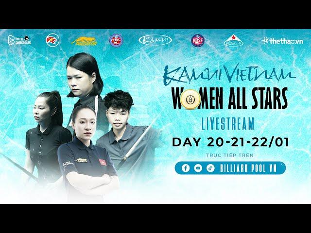 TRỰC TIẾP | TÔN NGUYỄN HUẾ TRÂN VS HUỲNH THỊ NGỌC HUYỀN | DAY 1 | KAMUI VN WOMEN ALL STARS 2025