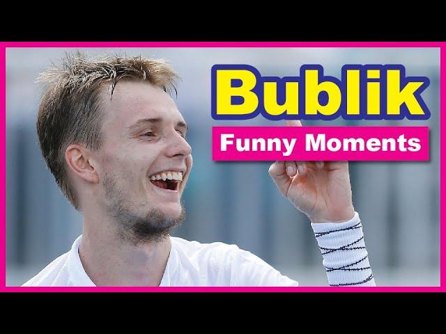 Funny Moments of Alexander Bublik 