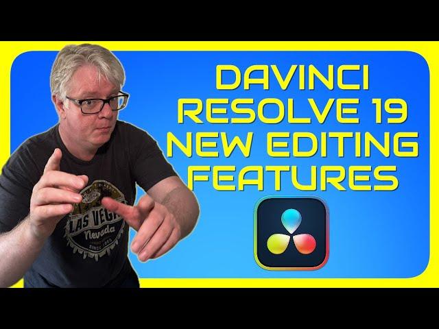 NEW EDITING TOOLS in DaVinci Resolve 19