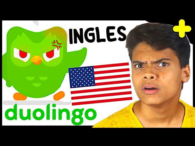 Fiz o Duolingo por 1 hora pra ficar fluente em inglês