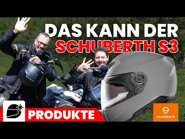 Motorradhelm REVIEW: Schuberth S3 im Test - was kann die neue Norm ECE 22.06?