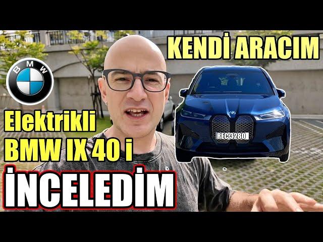 BMW IX 40 Elektrikli Araba İncelemesi TESLA'nın Gözü Yaşlı