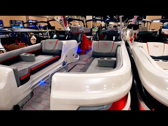 Pontoon Boat Show ! Watch this before you Buy ! (Knoxville,Tennesse)