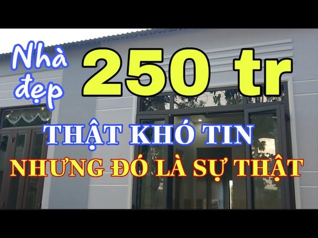 MẪU NHÀ CẤP 4 250 TRIỆU ĐẸP NHẤT RẺ NHẤT VIỆT NAM - UY TÍN LUÔN