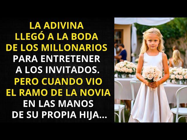 LA ADIVINA LLEGÓ A LA BODA DE LOS MILLONARIOS PARA ENTRETENER A LOS INVITADOS. PERO CUANDO VIO...