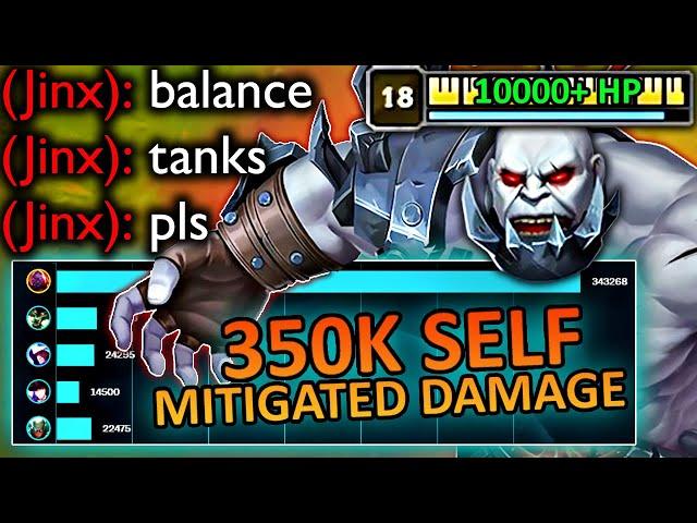 350.000 SELF-MITIGATED DAMAGE (SION'S WORLD RECORD)