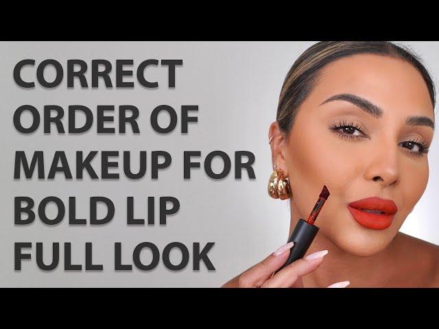 HOW TO WEAR A BOLD LIP COLOR | NINA UBHI