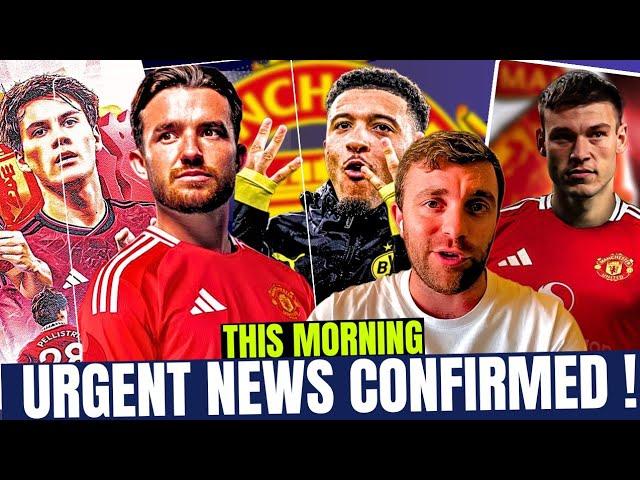 BREAKINGMAN UTD TRANSFER NEWS&UPDATES THIS MORNING UNFOLDED22.8.2024CONFIRMED #manunitednewstoday