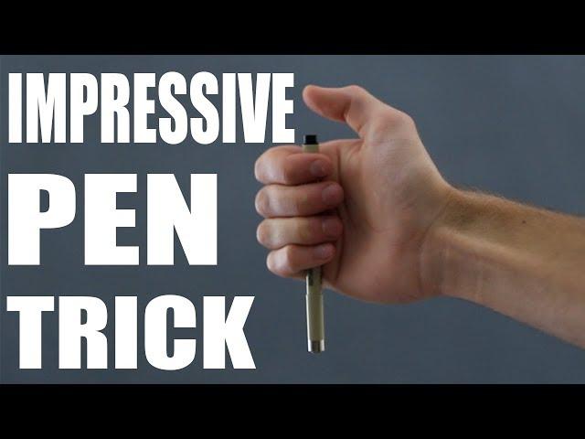 Impressive EASY Pen Trick (2018) - Magic Tricks REVEALED