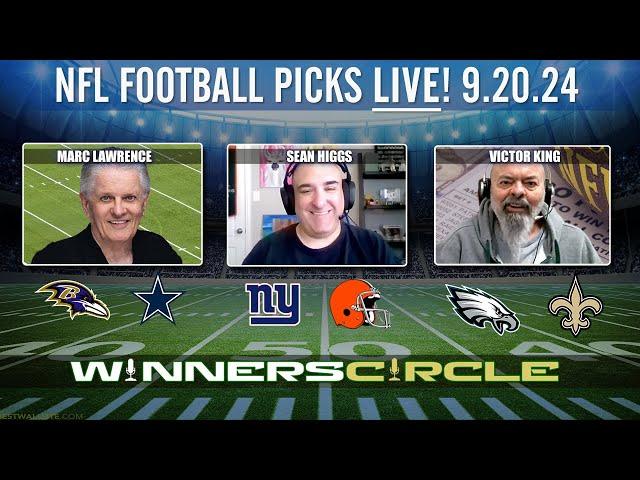 Football Friday Live with the Winners Circle: NFL free picks & live sports betting discussion