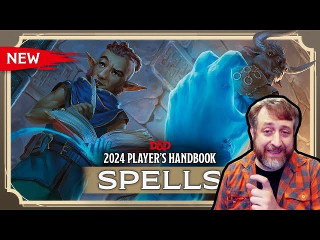 D&D 5e 2024 Player's Handbook Spells Reveal | Nerd Immersion