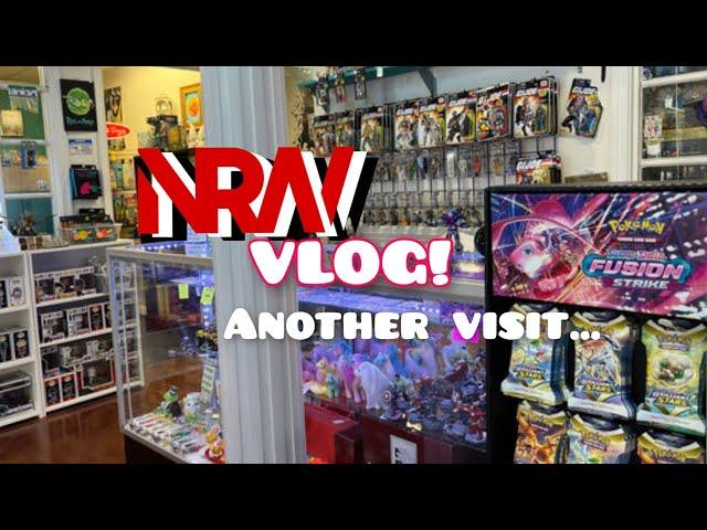 Another Visit to Kerbobble Toys! Manassas, Virginia! A NRW VLOG! Comics! Cards! Collectibles! Toys!