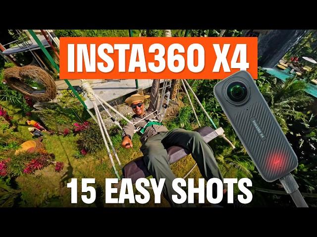 15 Easy Insta360 X4 Shots For A Travel Vlog Video In Bali