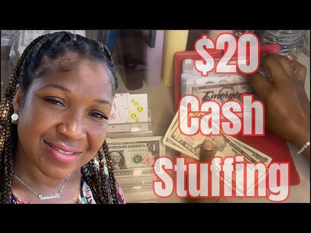 Cash Stuffing $20 Low Income Debt Journey.