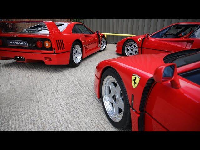 Ferrari F40s at Barkaways