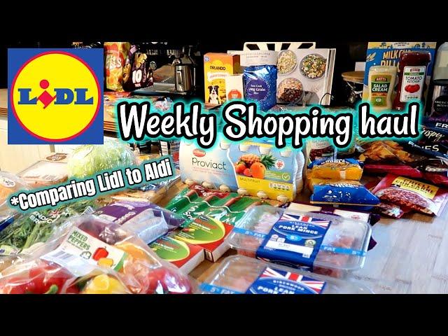 GROCERY HAUL ~ Is Lidl Cheaper than Aldi?