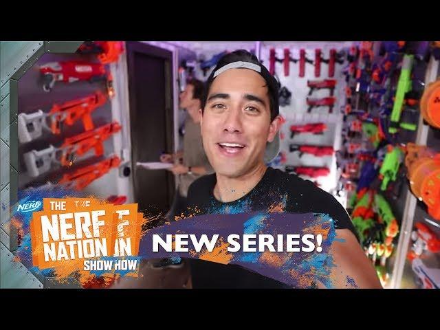 NERF Official | Behind the Scenes @ NERF HQ w/ Zach King | NERF Nation