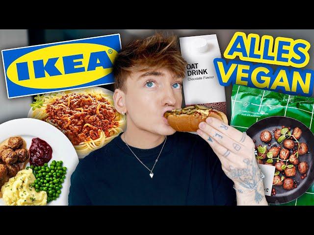 Ich esse eine Woche nur IKEA Produkte (Vegan Edition) | Fabi Wndrlnd