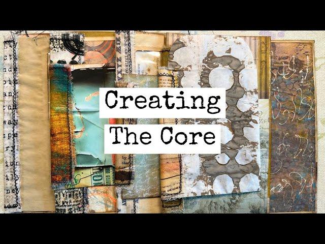 Crafting the Core: Making Mixed Media Book Signatures Step by Step