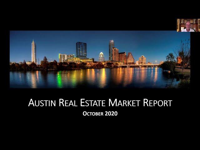 Austin Real Estate Market Report- October 2020