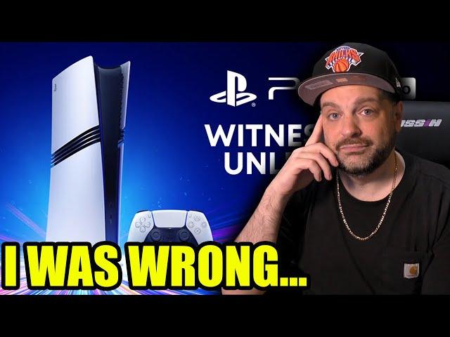 I Was Wrong About The PS5 Pro....