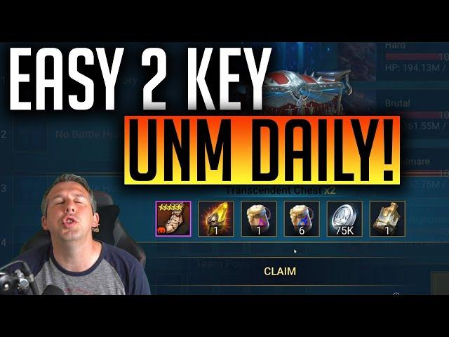 HOW I TWO KEY UNM DAILY FOR MAXIMUM REWARDS & SHARDS! FTP2022 Day 180 | Raid: Shadow Legends