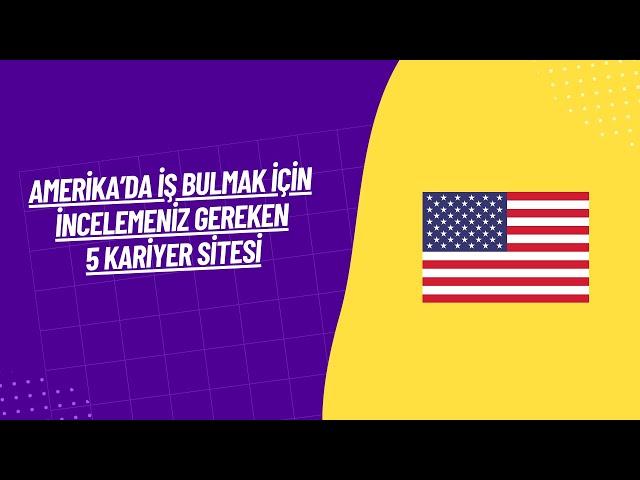 Tekstil Mühendisliği Mezunlarına Amerika'da İş Bulmak İçin 5 Site Önerisi