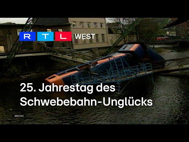 Wuppertal: 25. Jahrestag des Schwebebahn-Unglücks | RTL WEST, 12.04.2024