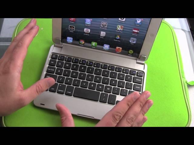 Tmart M9 Aluminium iPad Mini Keyboard Case Review