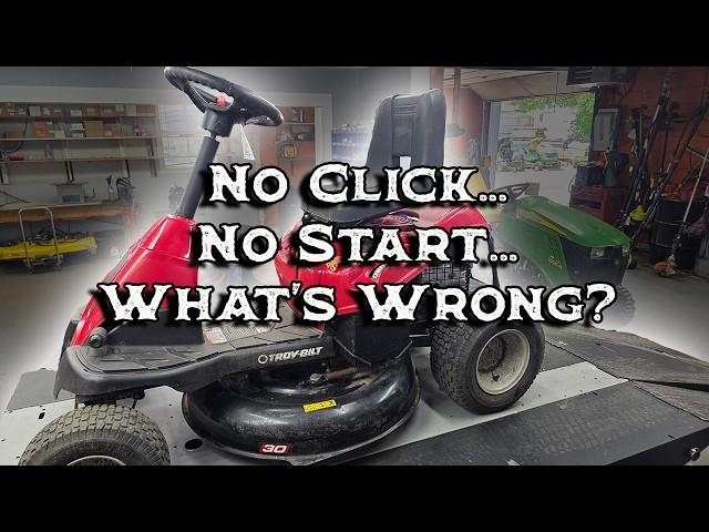 Troy Bilt TB30R Won’t Start? Full No Click No Start Diagnosis & Fix For 30" Rear Engine Riding Mower