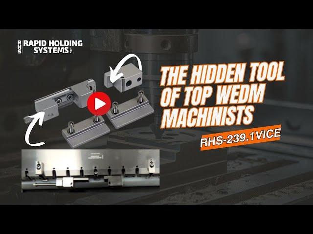 RHS-239.1VICE| System 3R 3R-239.1 compatible Ruler vice for WEDM