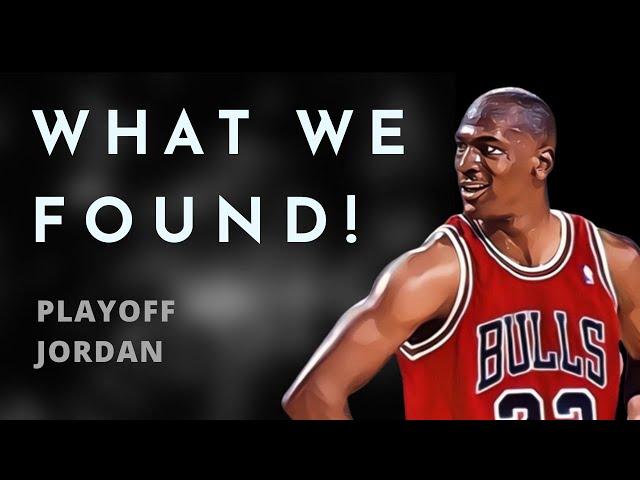 I tracked every Michael Jordan playoff game for a decade